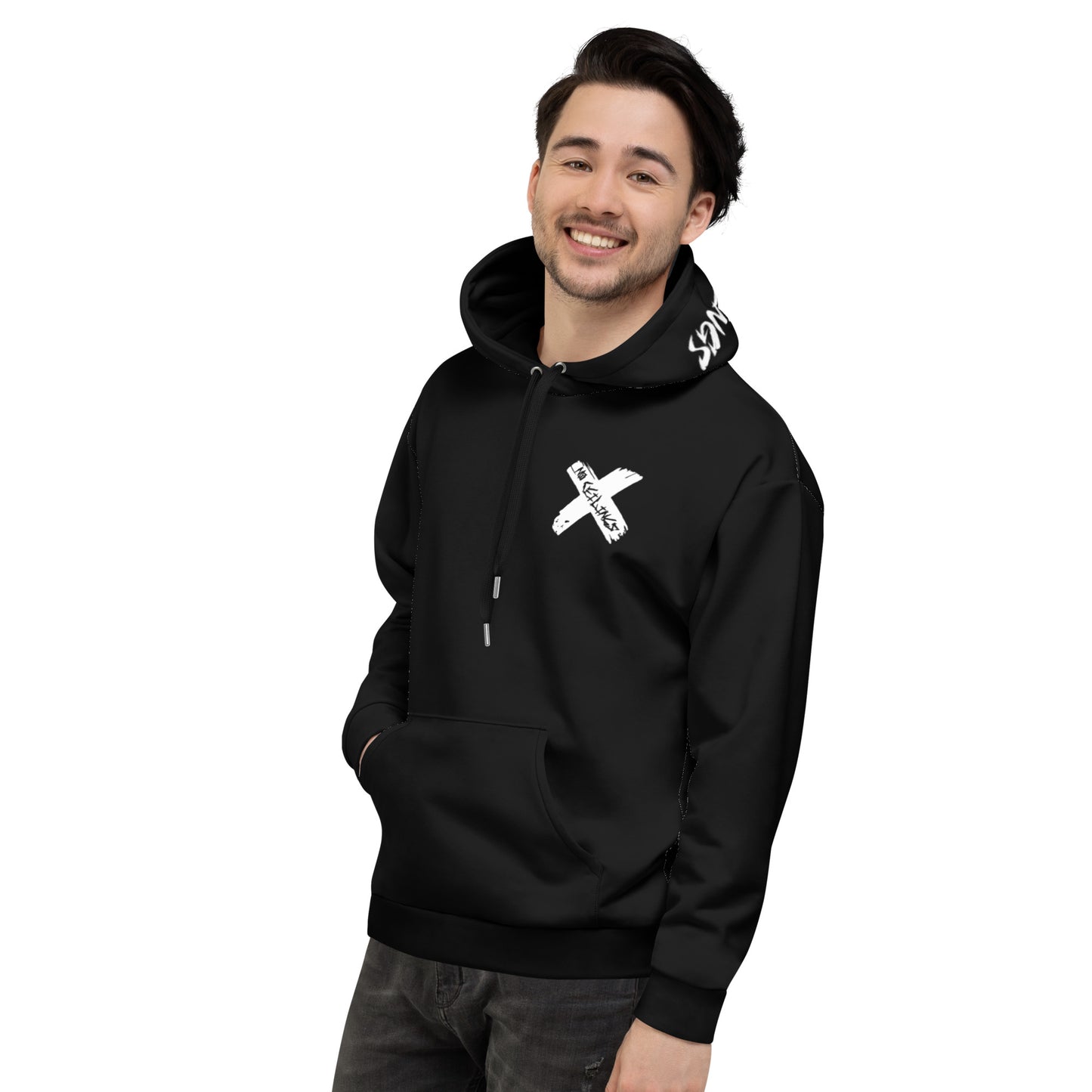 X Style black Unisex Hoodie