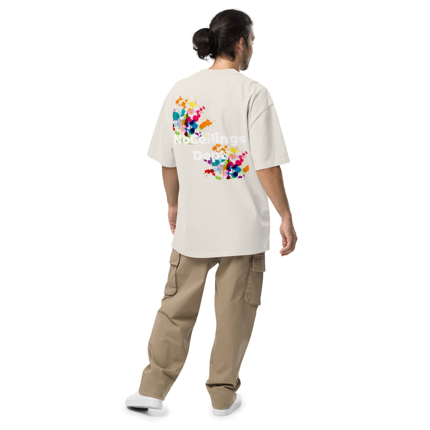 Paint Splatter Oversized Tee