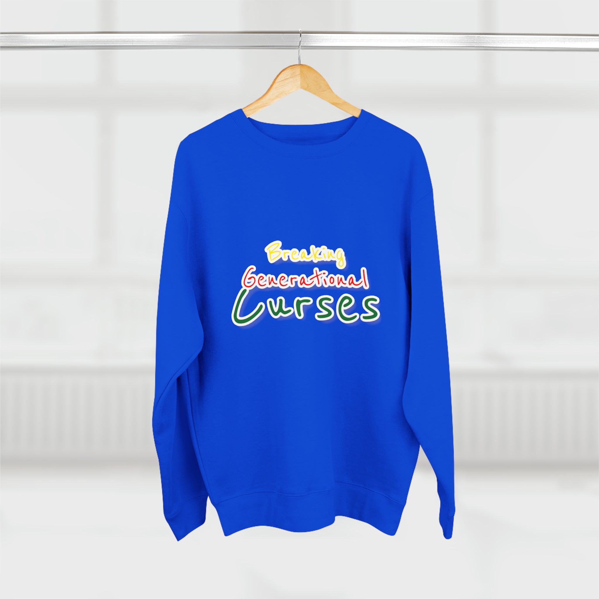 Breaking Generational Curses Multiple CW Unisex Premium Crewneck Sweatshirt