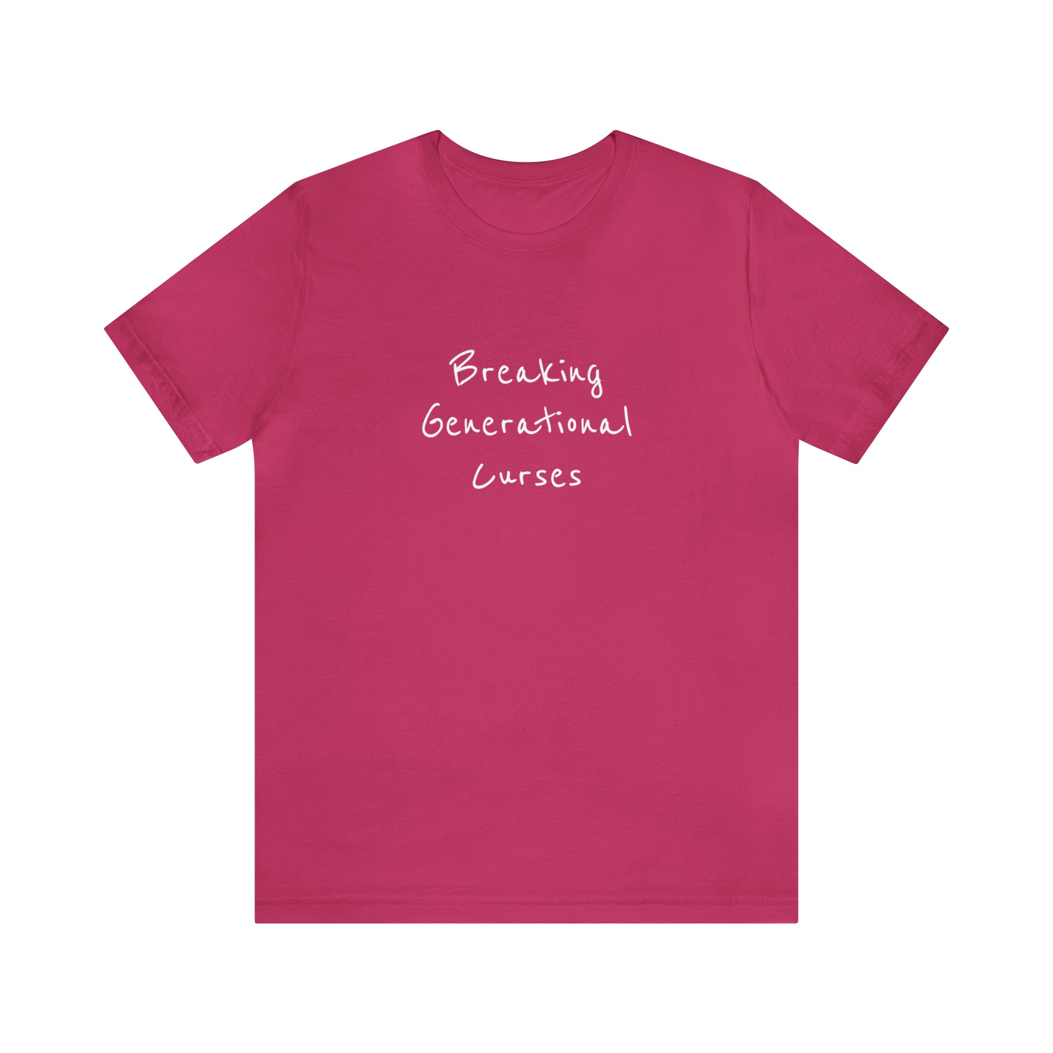 Breaking Generational Curses Multiple C/Ws Unisex Jersey Short Sleeve Tee - NoCeilingsClothing