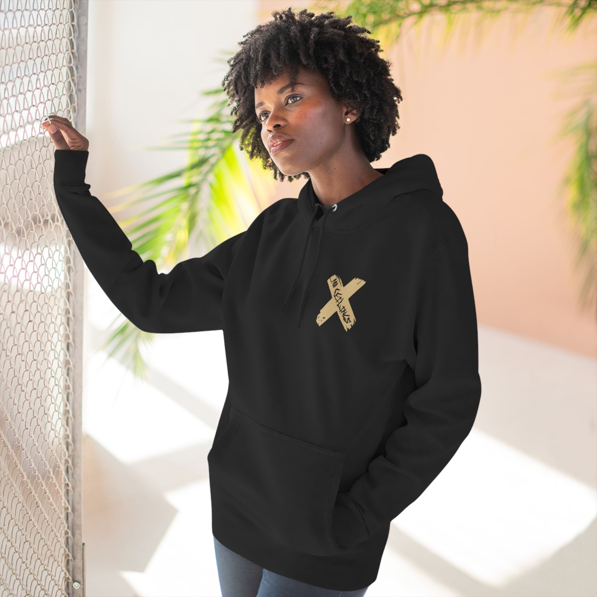 Saints colored X Style Hoodie