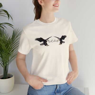 Eagles Fly High Unisex Jersey Short Sleeve Tee - NoCeilingsClothing
