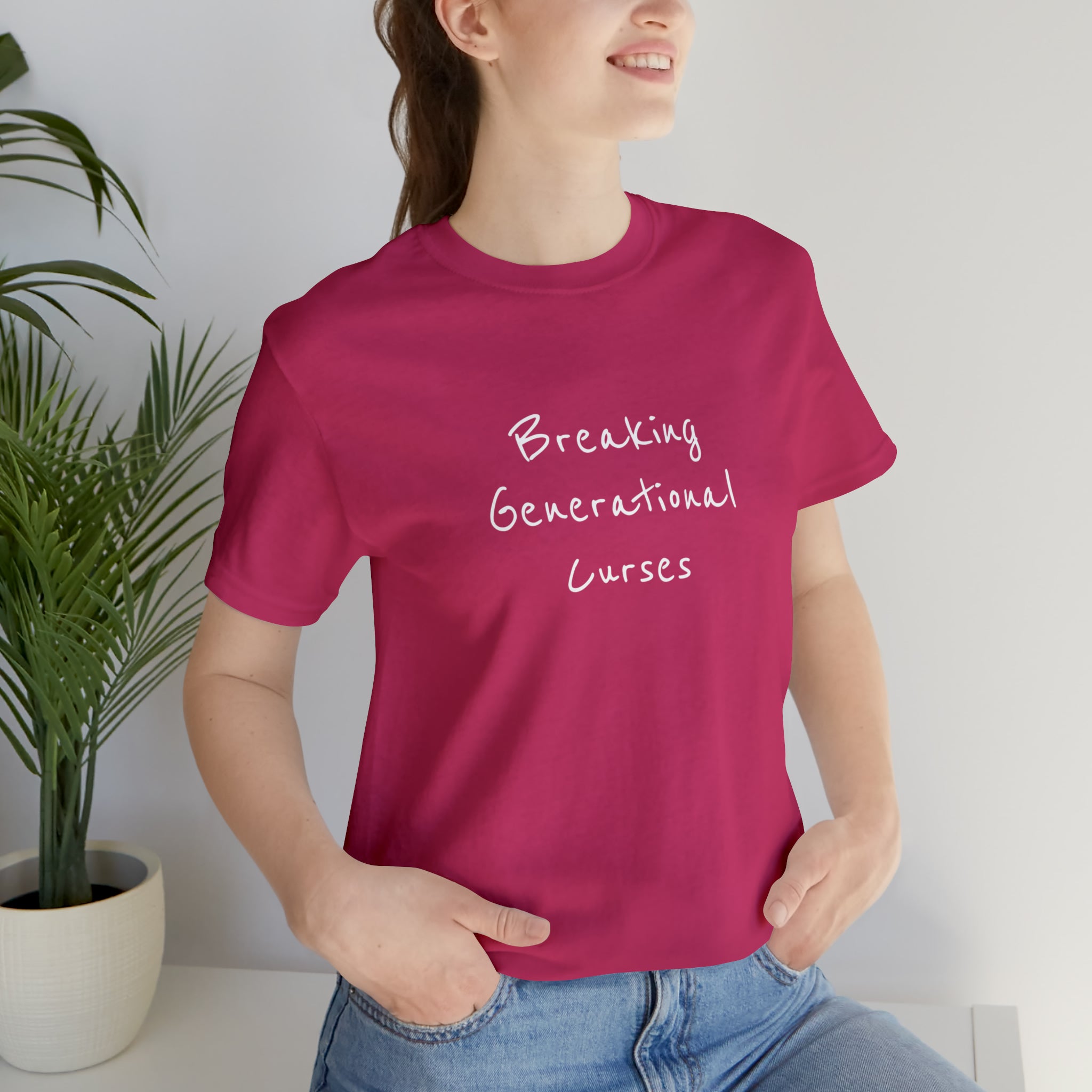 Breaking Generational Curses Multiple C/Ws Unisex Jersey Short Sleeve Tee - NoCeilingsClothing