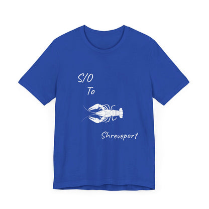 S/O to Shreveport Unisex Jersey Short Sleeve Tee
