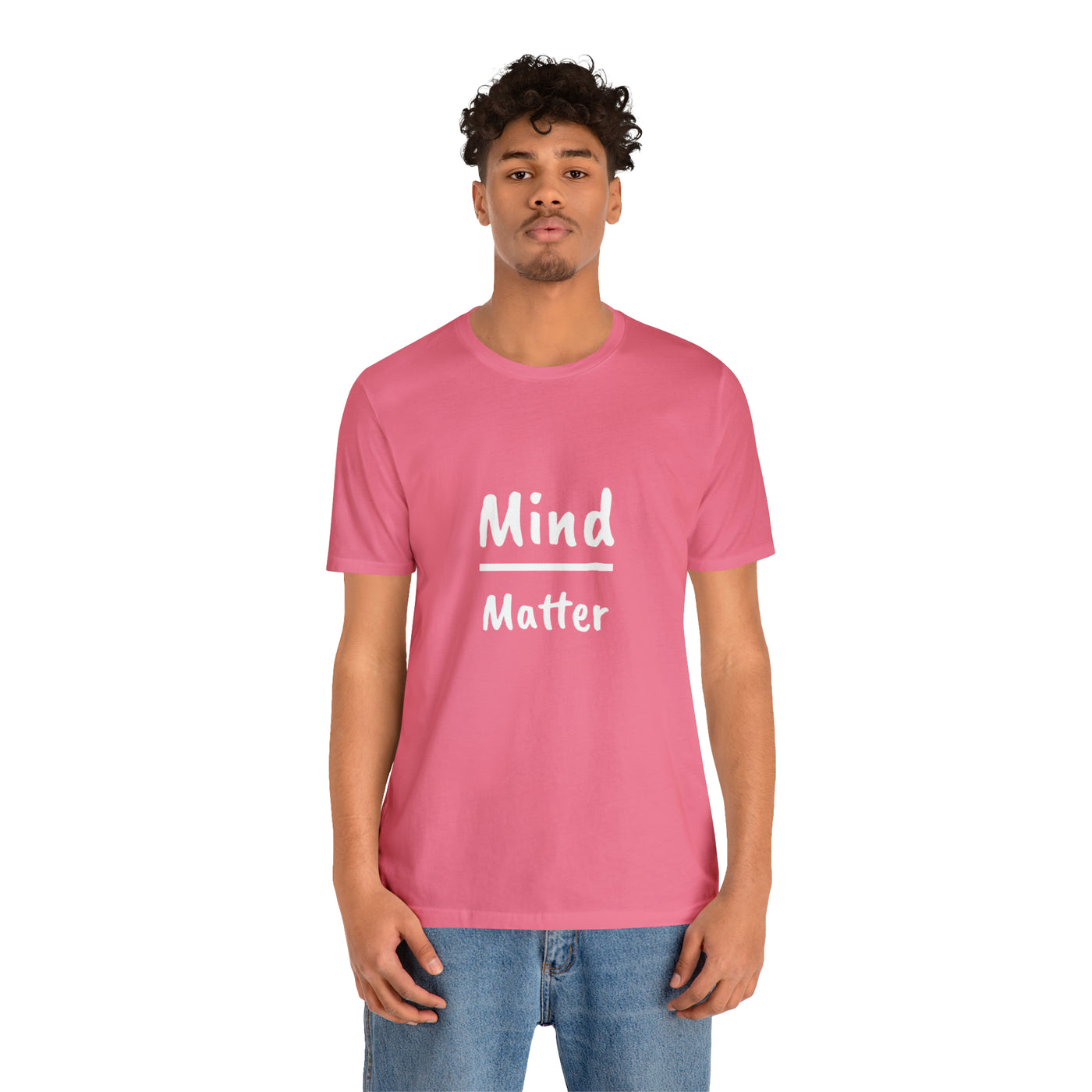 Mind over Matter Unisex Jersey Short Sleeve Tee