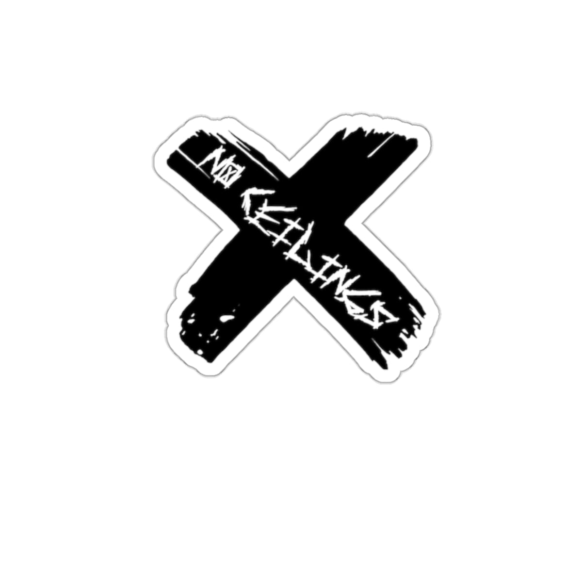 X style Kiss-Cut Stickers