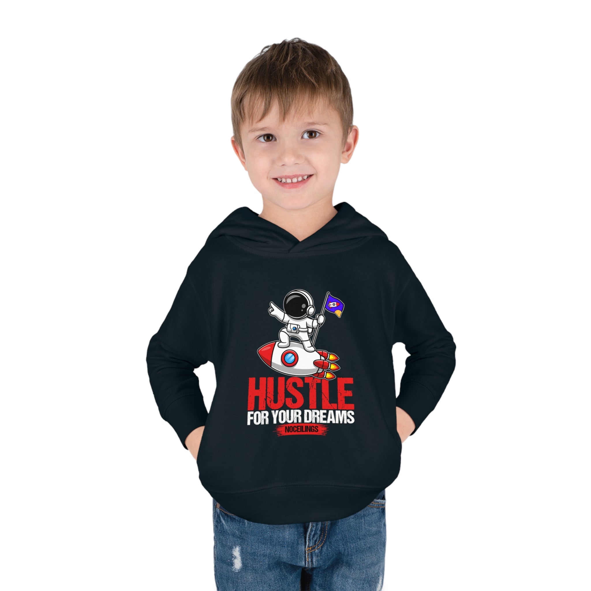 Hustle For your dreams Kids Hoodie