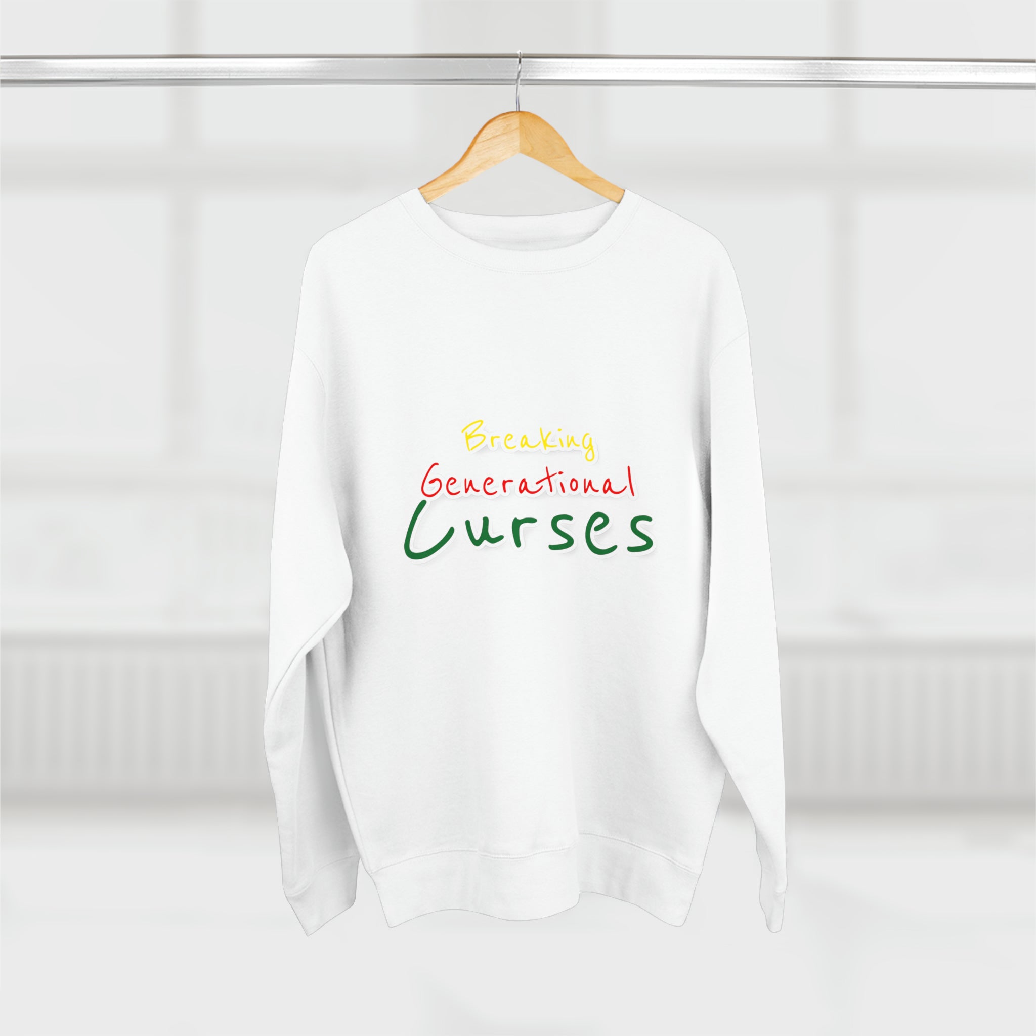 Breaking Generational Curses Multiple CW Unisex Premium Crewneck Sweatshirt