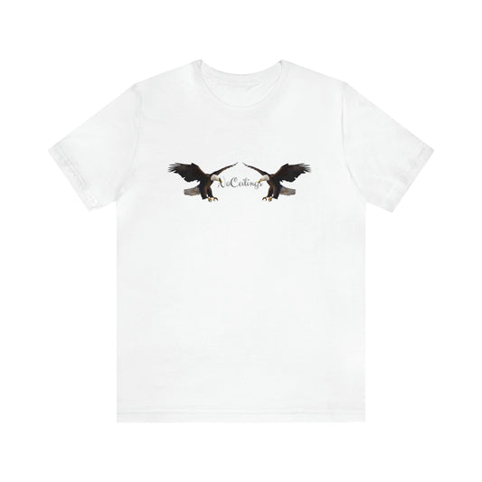 Eagles Fly High Unisex Jersey Short Sleeve Tee - NoCeilingsClothing