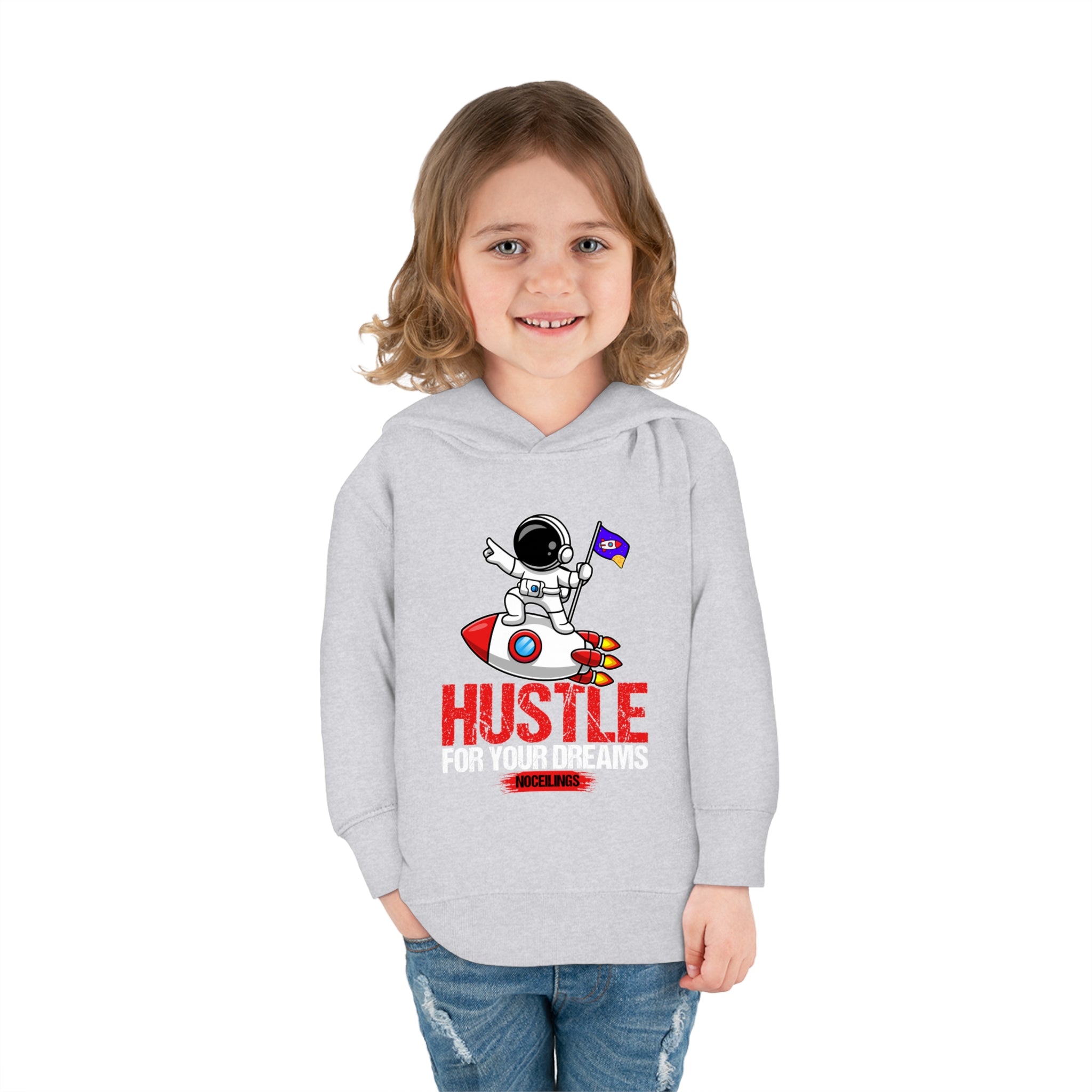 Hustle For your dreams Kids Hoodie