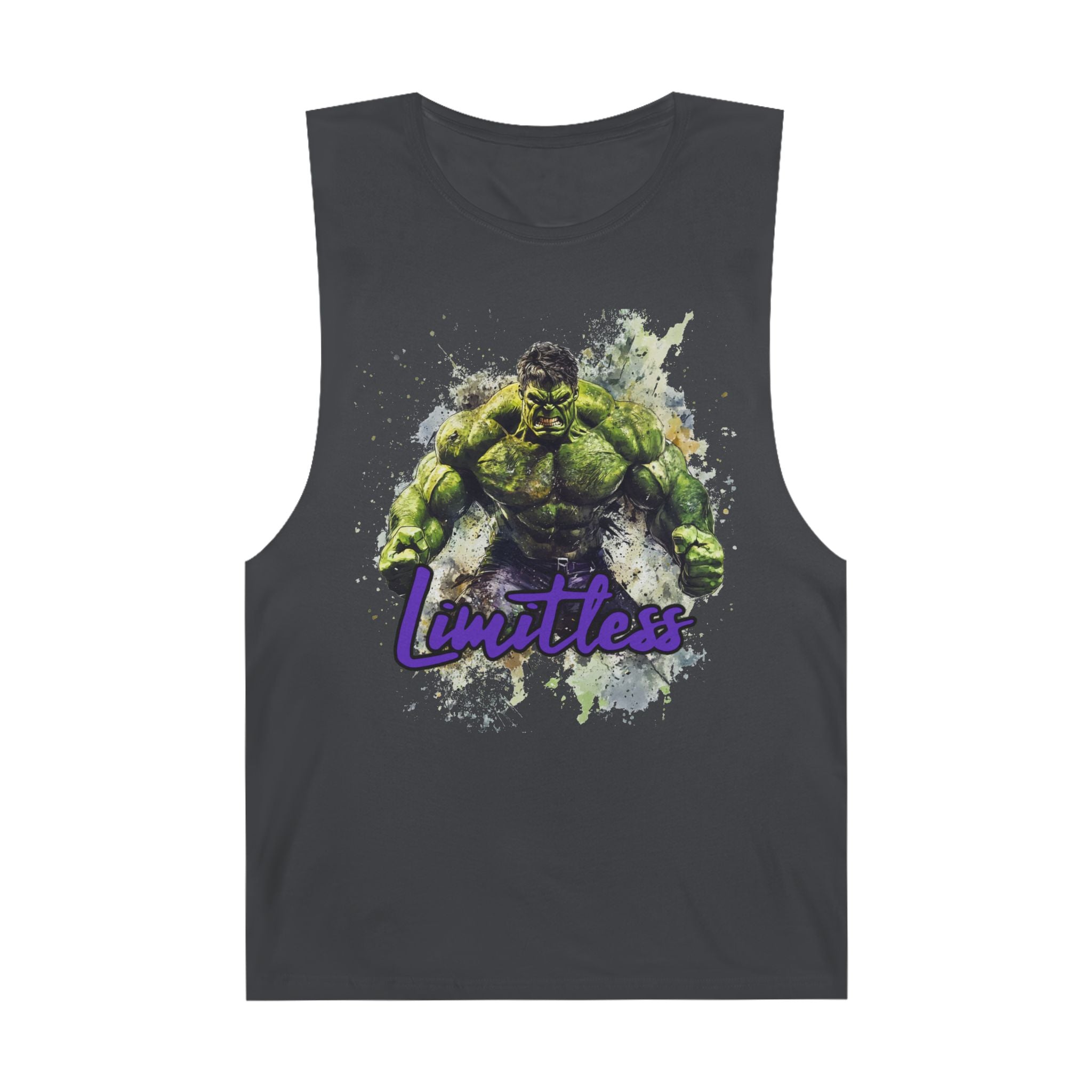 Incredible Hulk Limitless Grunge style Cutoff