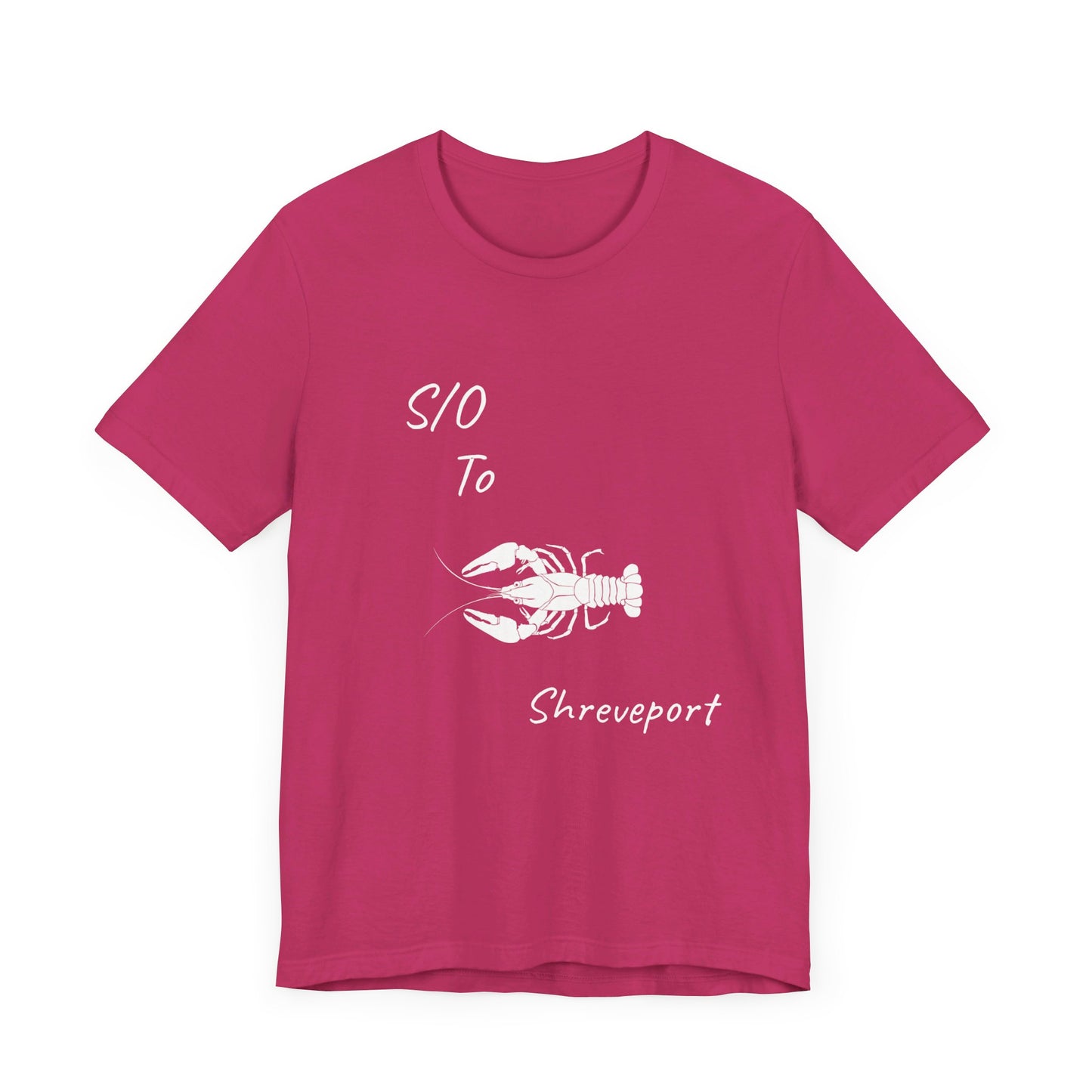 S/O to Shreveport Unisex Jersey Short Sleeve Tee
