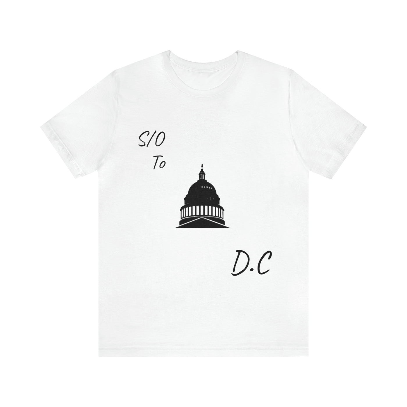 S/O to DC Unisex Jersey Short Sleeve Tee