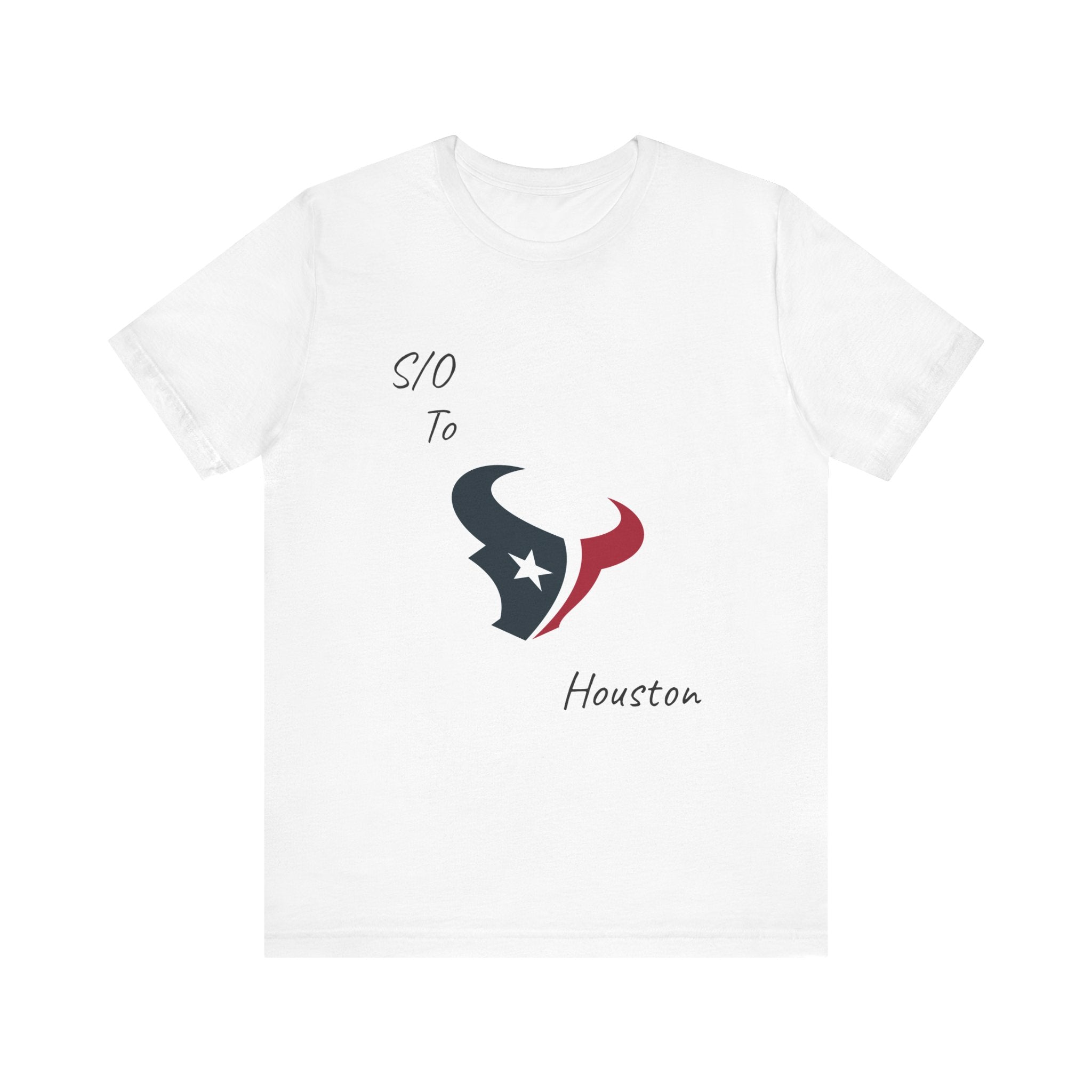 S/O to Houston Unisex Jersey Short Sleeve Tee