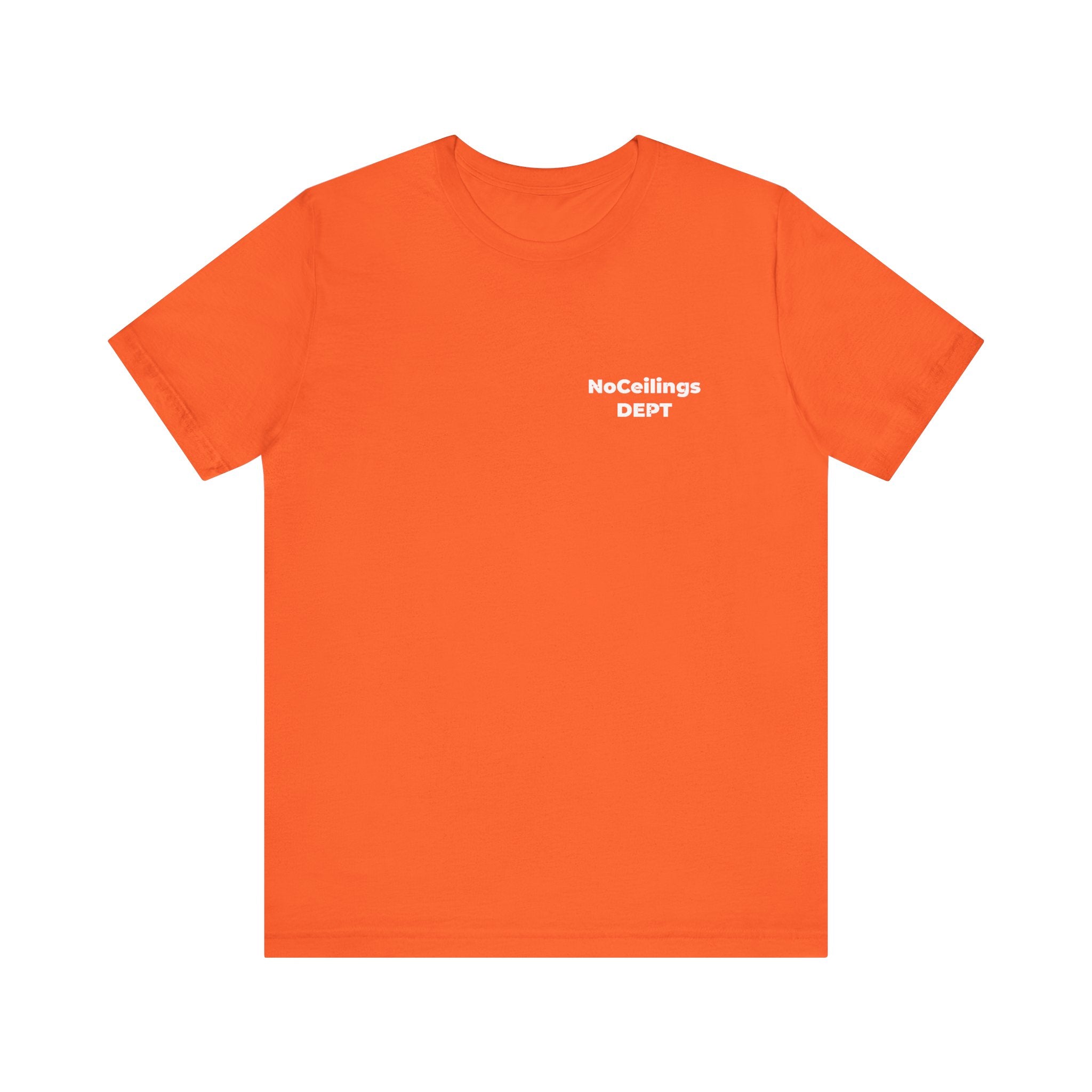 Noceilings Dept Unisex Jersey Short Sleeve Tee