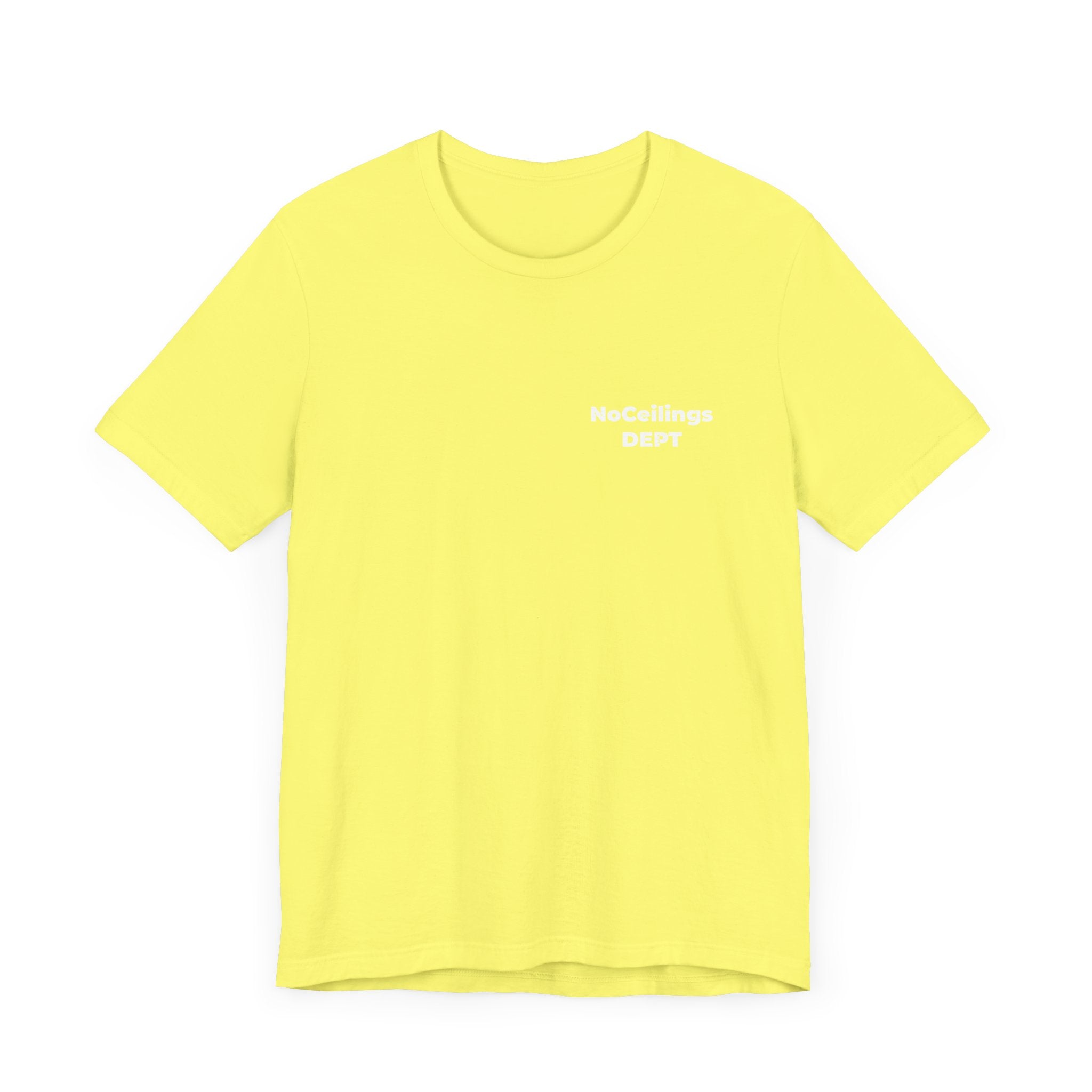 Noceilings Dept Unisex Jersey Short Sleeve Tee