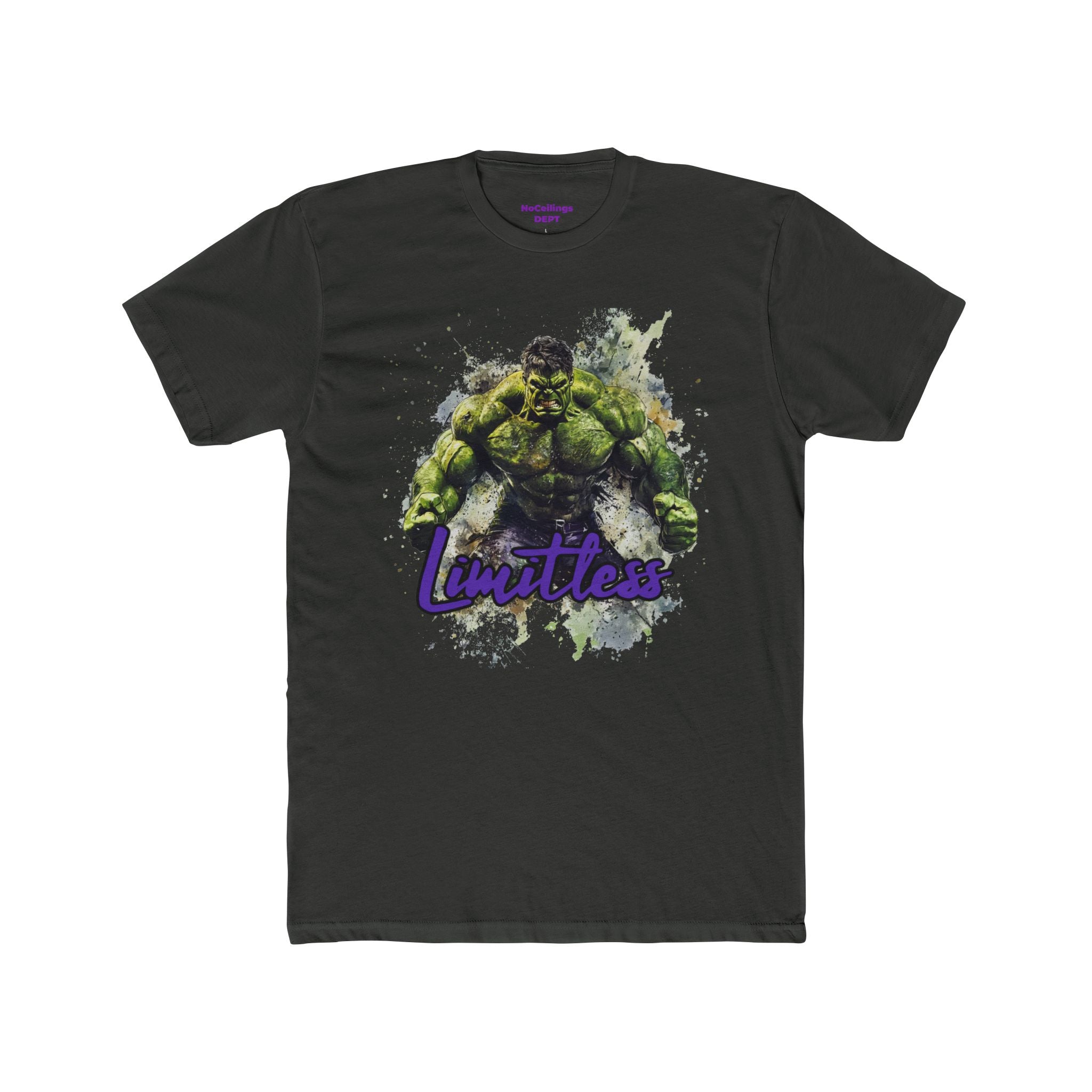 Incredible Hulk Limitless Unisex Cotton Crew Tee