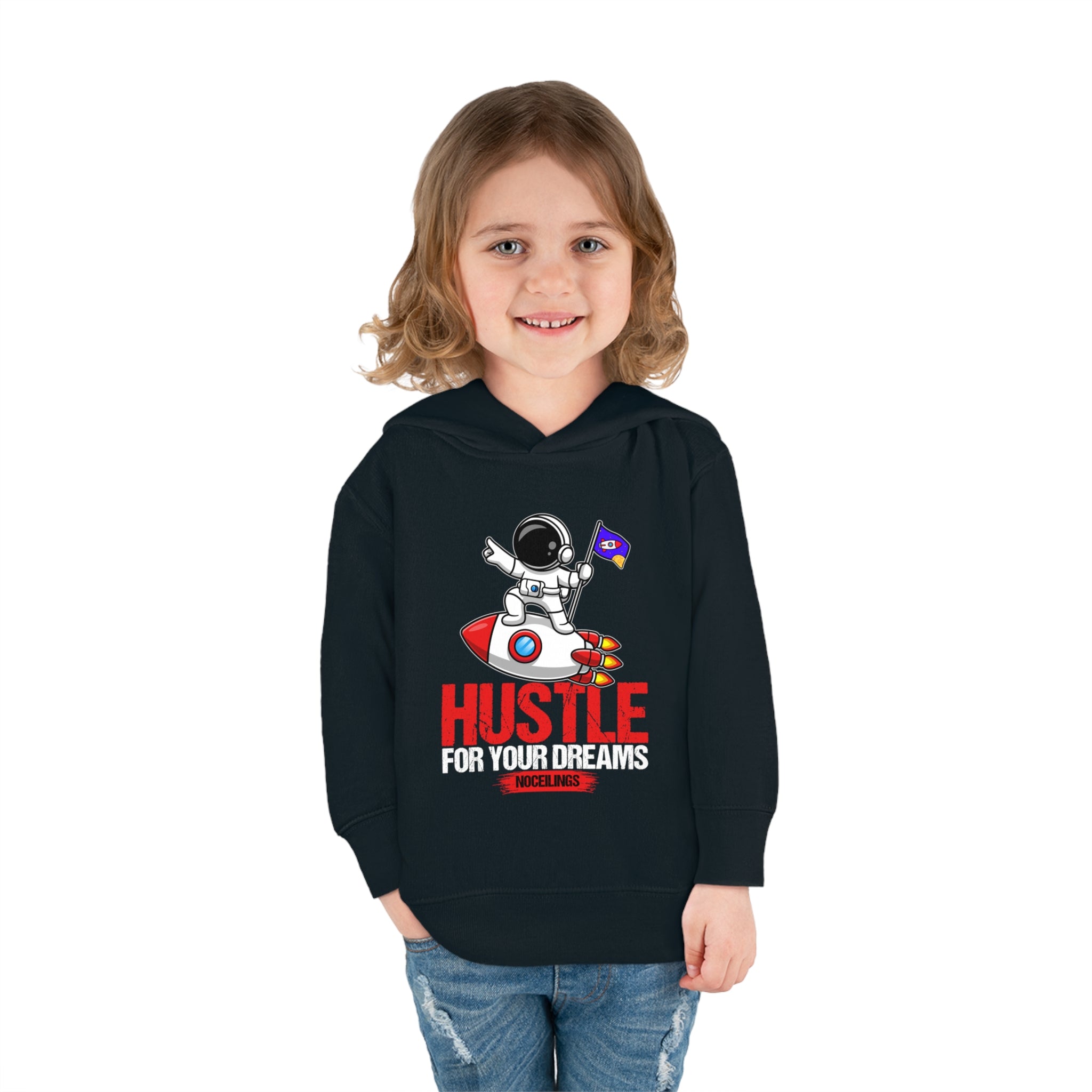 Hustle For your dreams Kids Hoodie