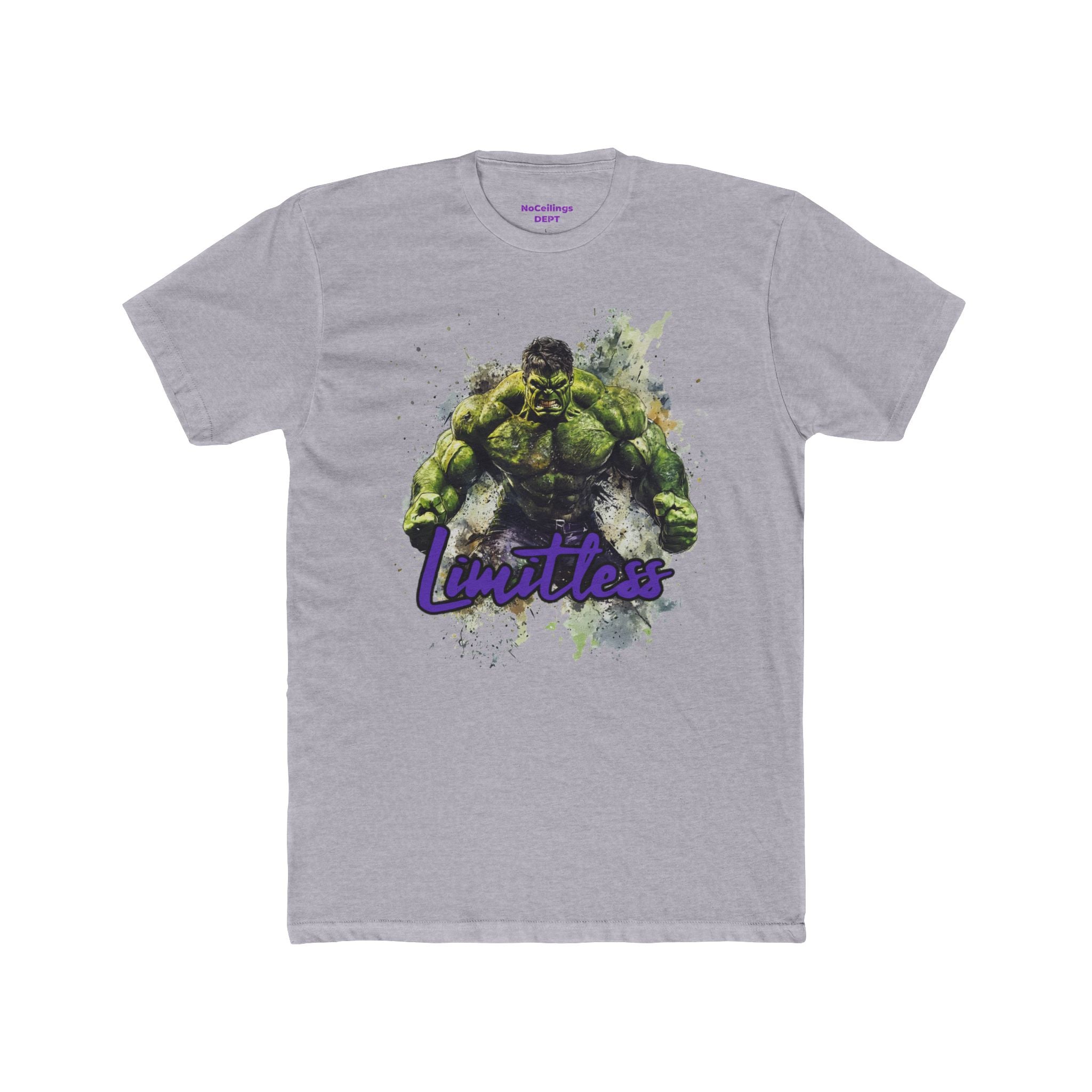 Incredible Hulk Limitless Unisex Cotton Crew Tee