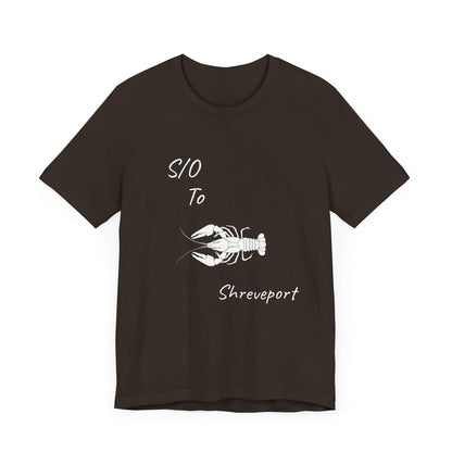 S/O to Shreveport Unisex Jersey Short Sleeve Tee