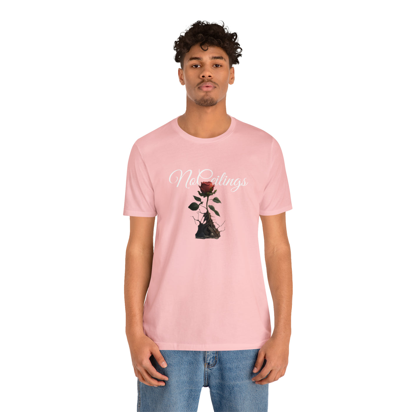 Rose From Concrete Multiple C/Ws Unisex Jersey Short Sleeve Tee
