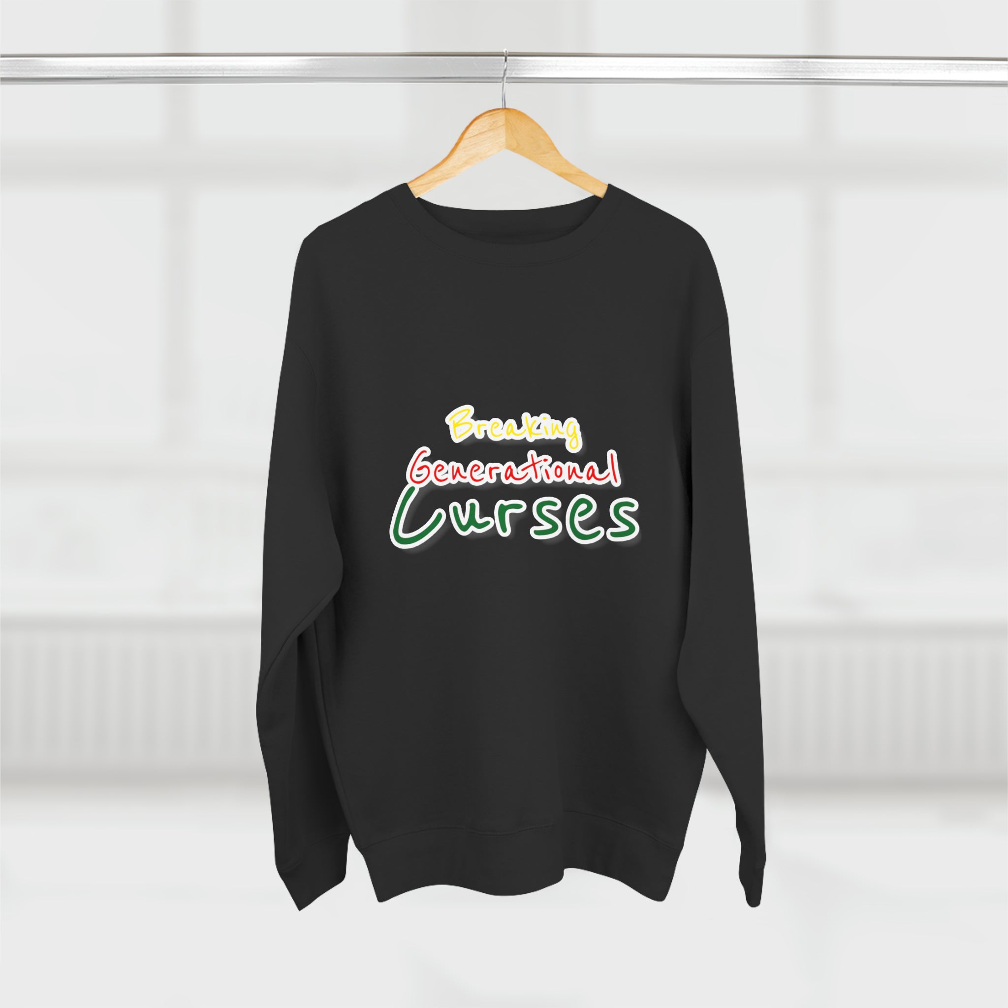 Breaking Generational Curses Multiple CW Unisex Premium Crewneck Sweatshirt