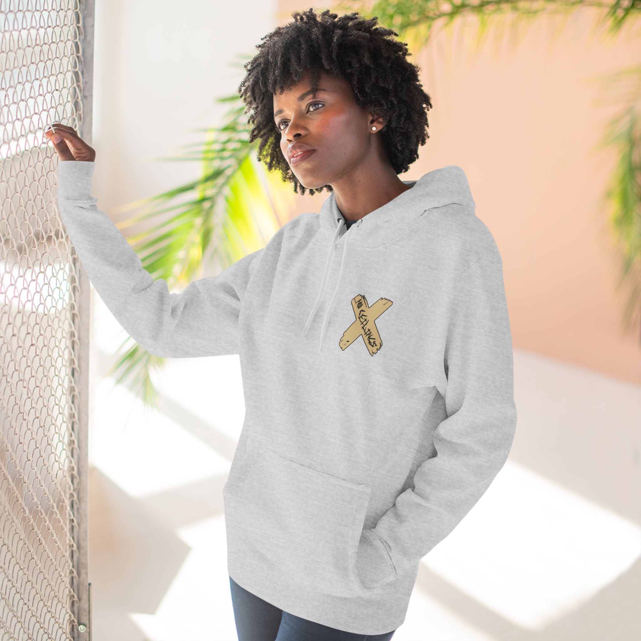 Saints colored X Style Hoodie