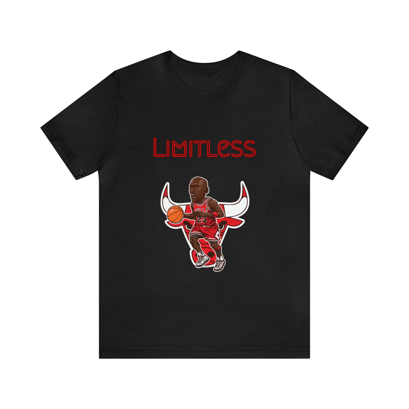 Limitless "MJ" Unisex Jersey Short Sleeve Tee - NoCeilingsClothing