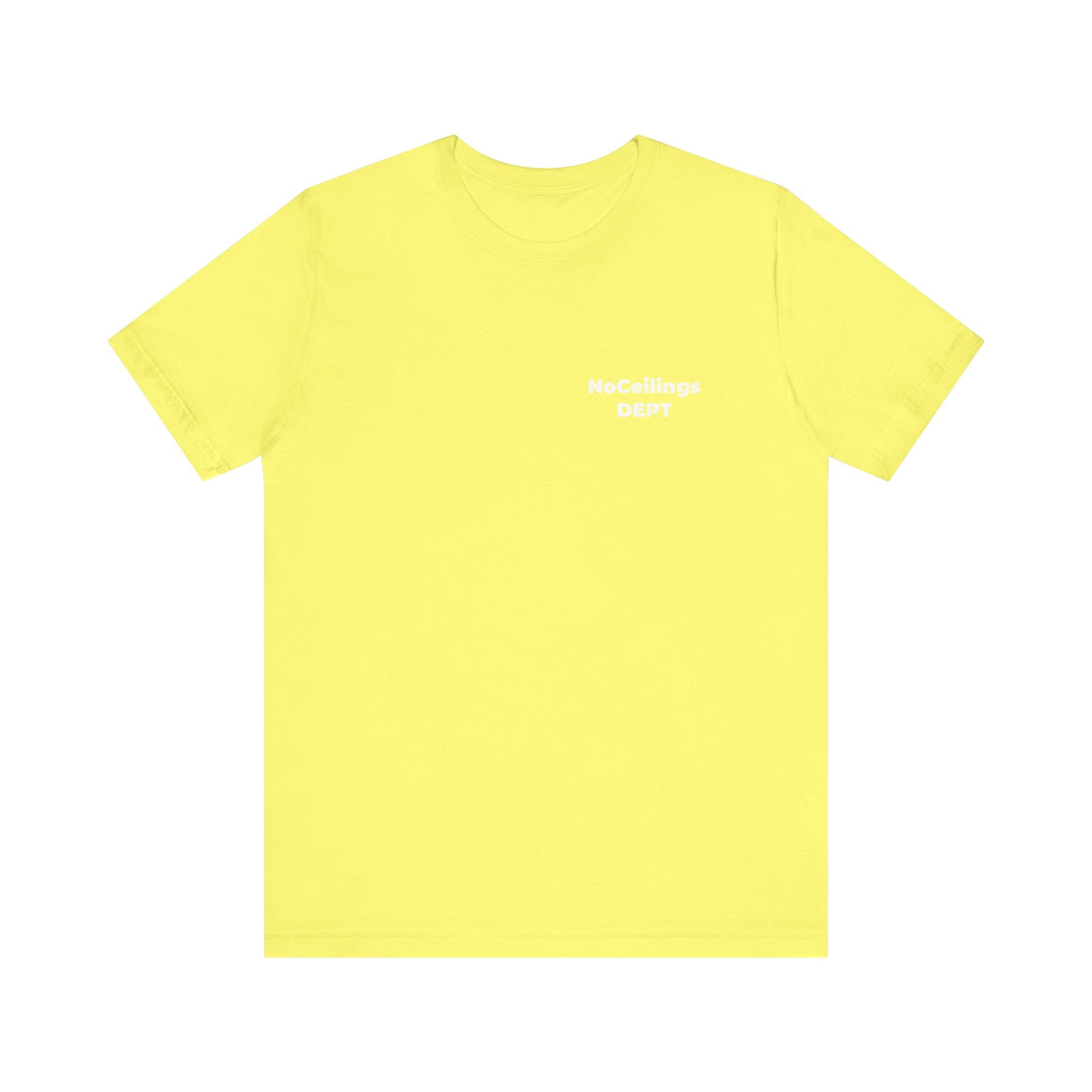 Noceilings Dept Unisex Jersey Short Sleeve Tee