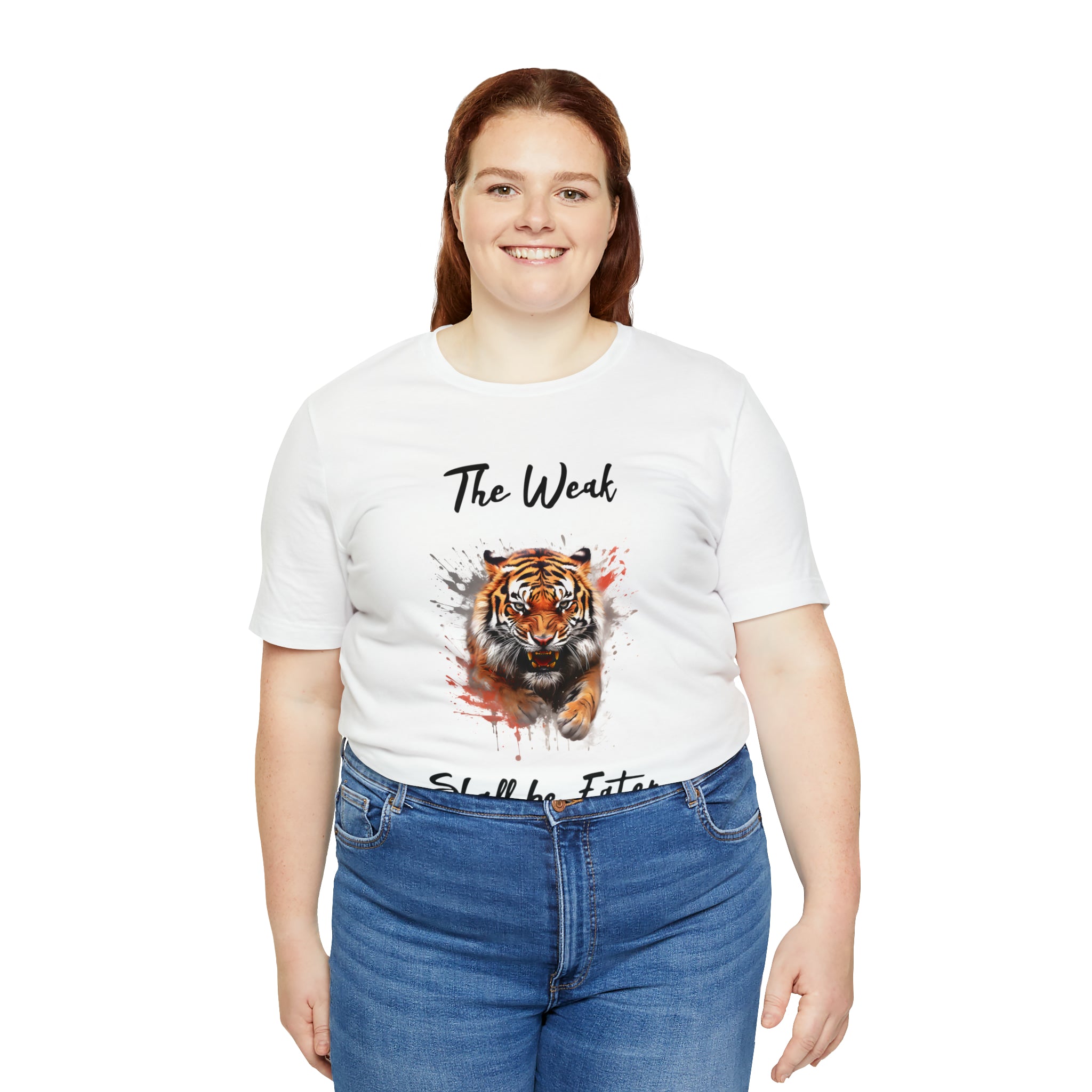 The weak shall be eaten Unisex Jersey Short Sleeve Tee - NoCeilingsClothing