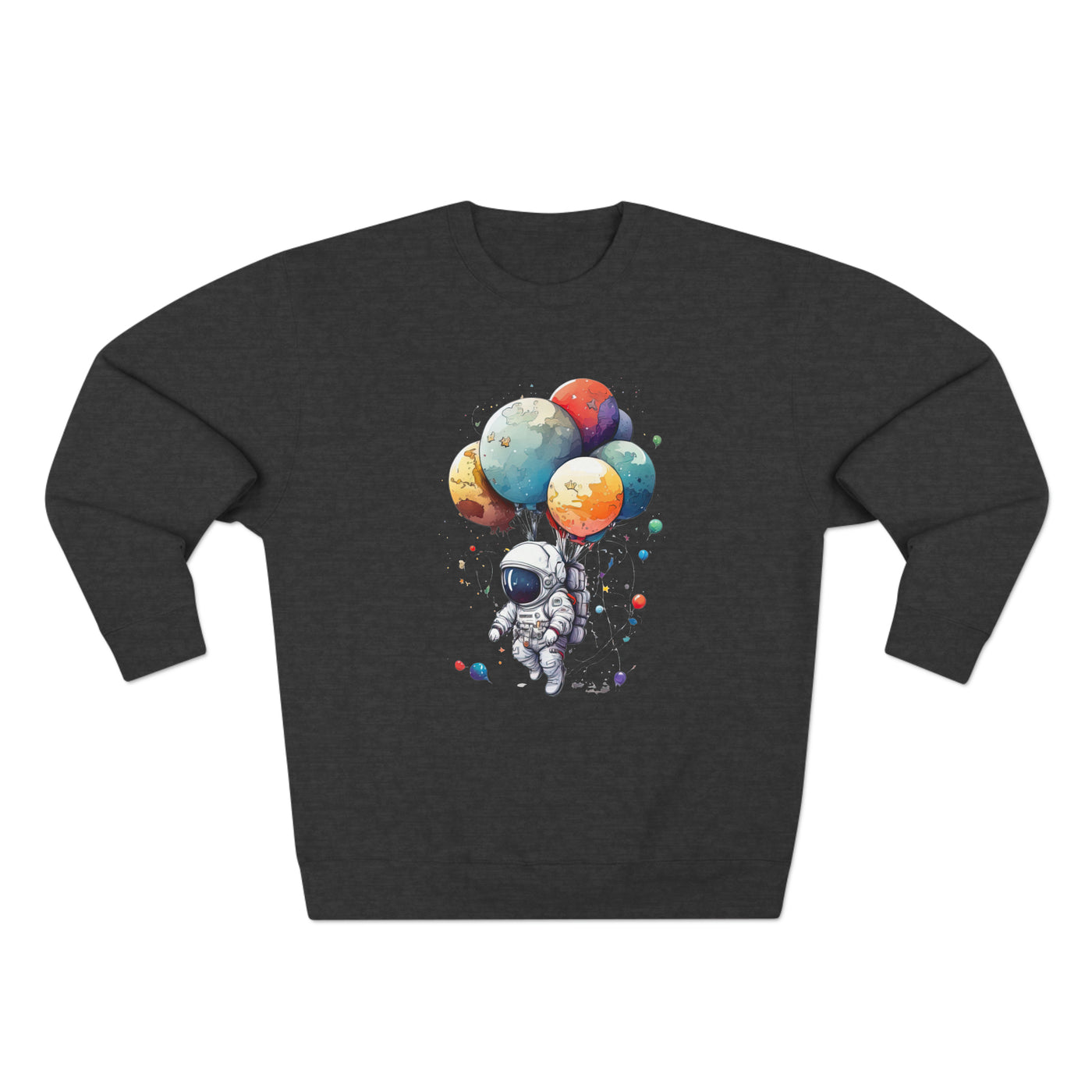 Fly High Astronaut Unisex Premium Crewneck Sweatshirt