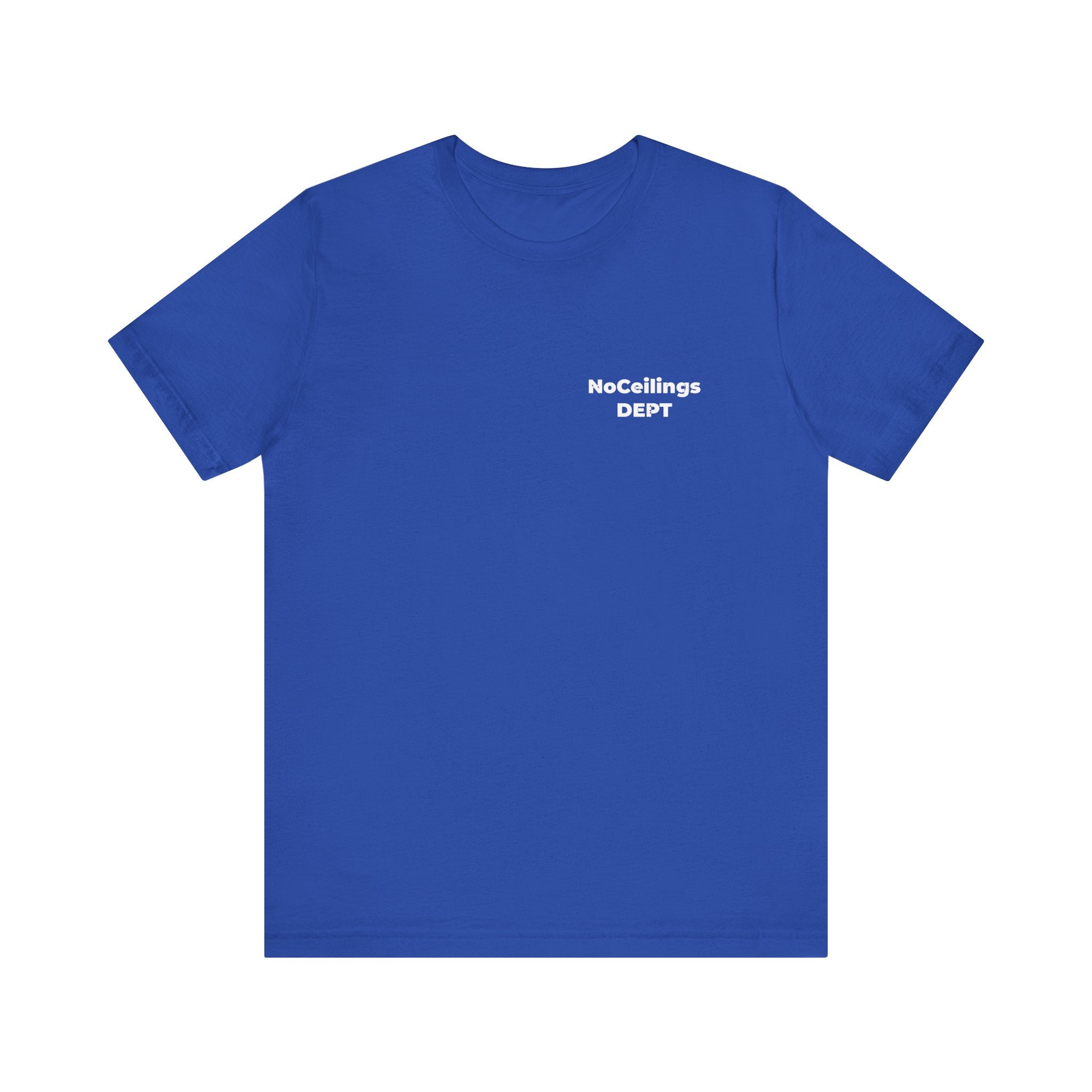 Noceilings Dept Unisex Jersey Short Sleeve Tee