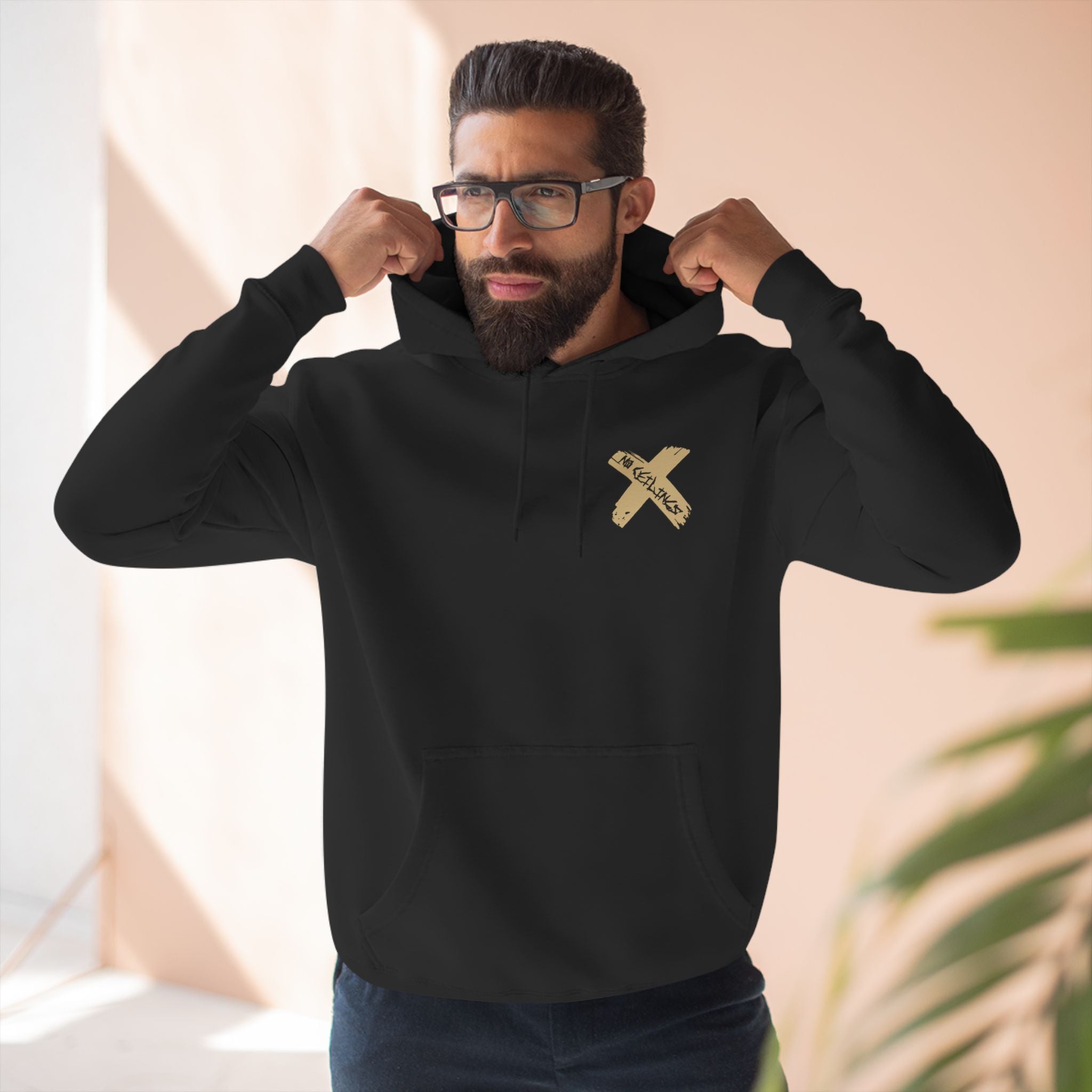 Saints colored X Style Hoodie