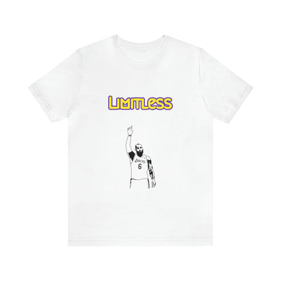 Limitless Lebron Unisex Jersey Short Sleeve Tee - NoCeilingsClothing