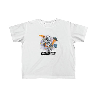 Toddler's Astronaut Galaxy Fine Jersey Tee - NoCeilingsClothing