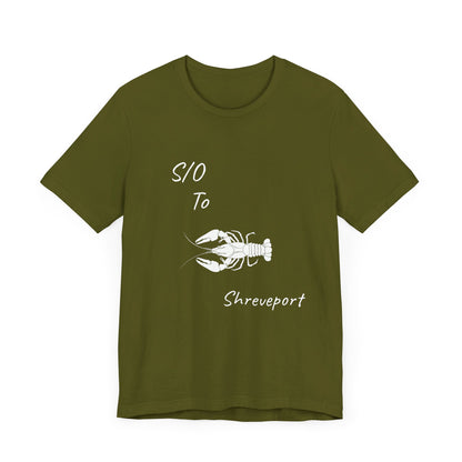 S/O to Shreveport Unisex Jersey Short Sleeve Tee