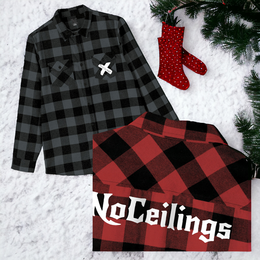 Old English Noceilings Unisex Flannel Shirt