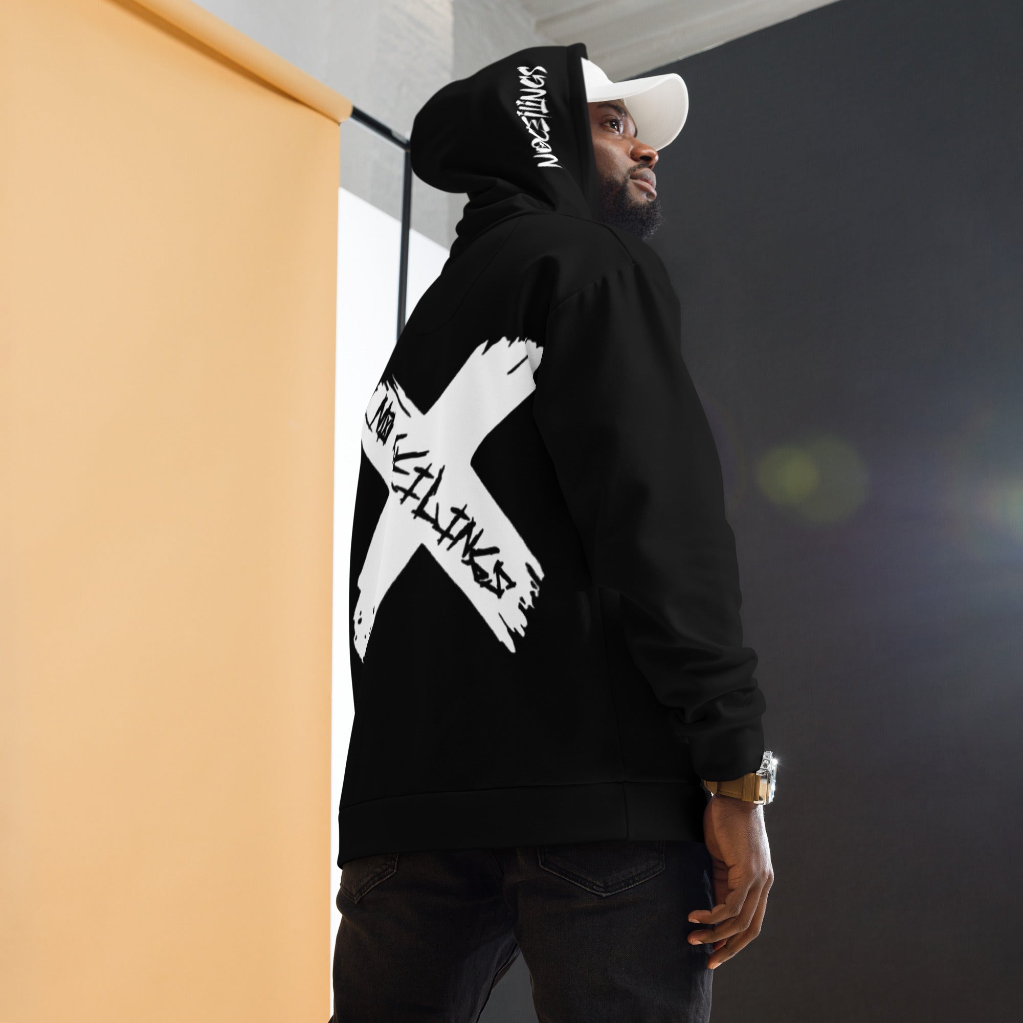 X Style black Unisex Hoodie