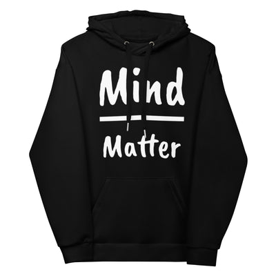 Mind over Matter Black Unisex Hoodie