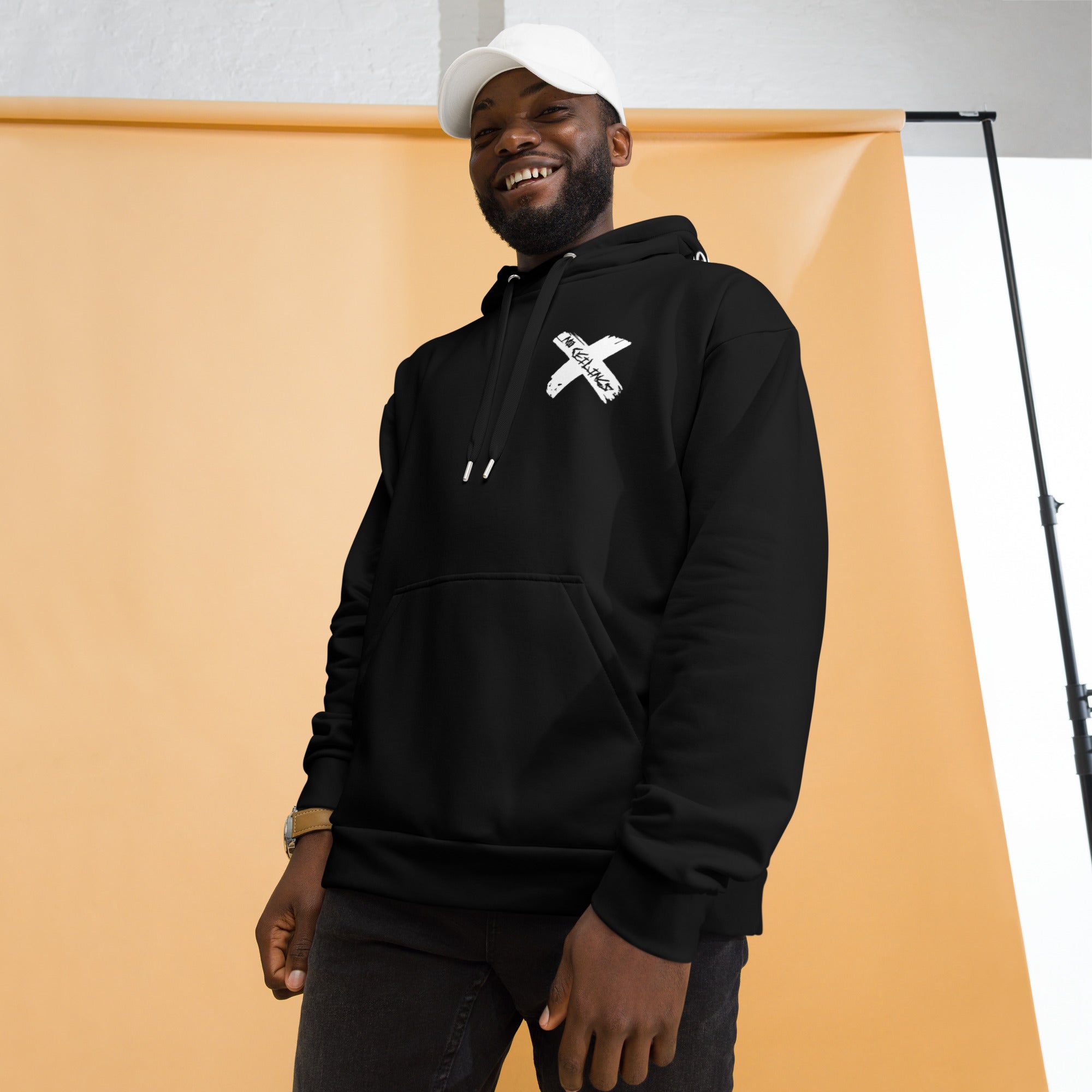 X Style black Unisex Hoodie