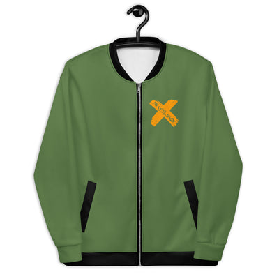 Green Unisex Bomber Jacket