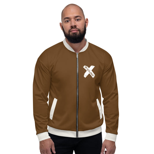 Chocolate Unisex Bomber Jacket