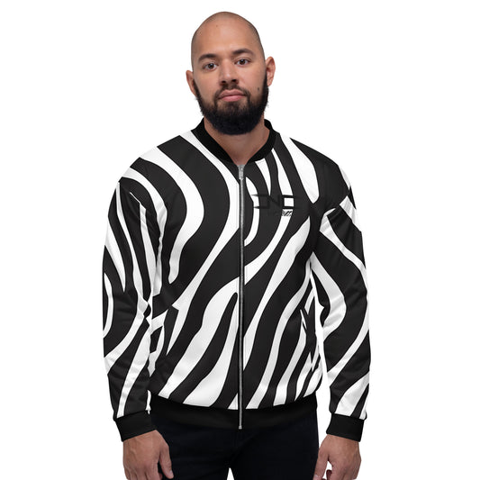 ZebraUnisex Bomber Jacket