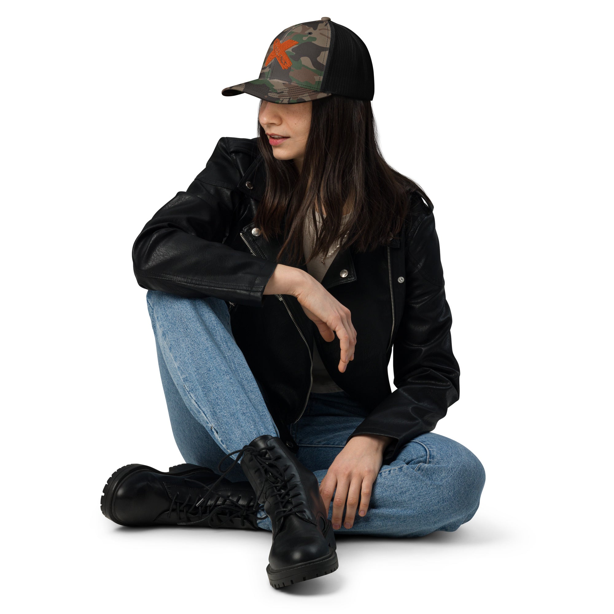 Noceilings Camouflage trucker hat