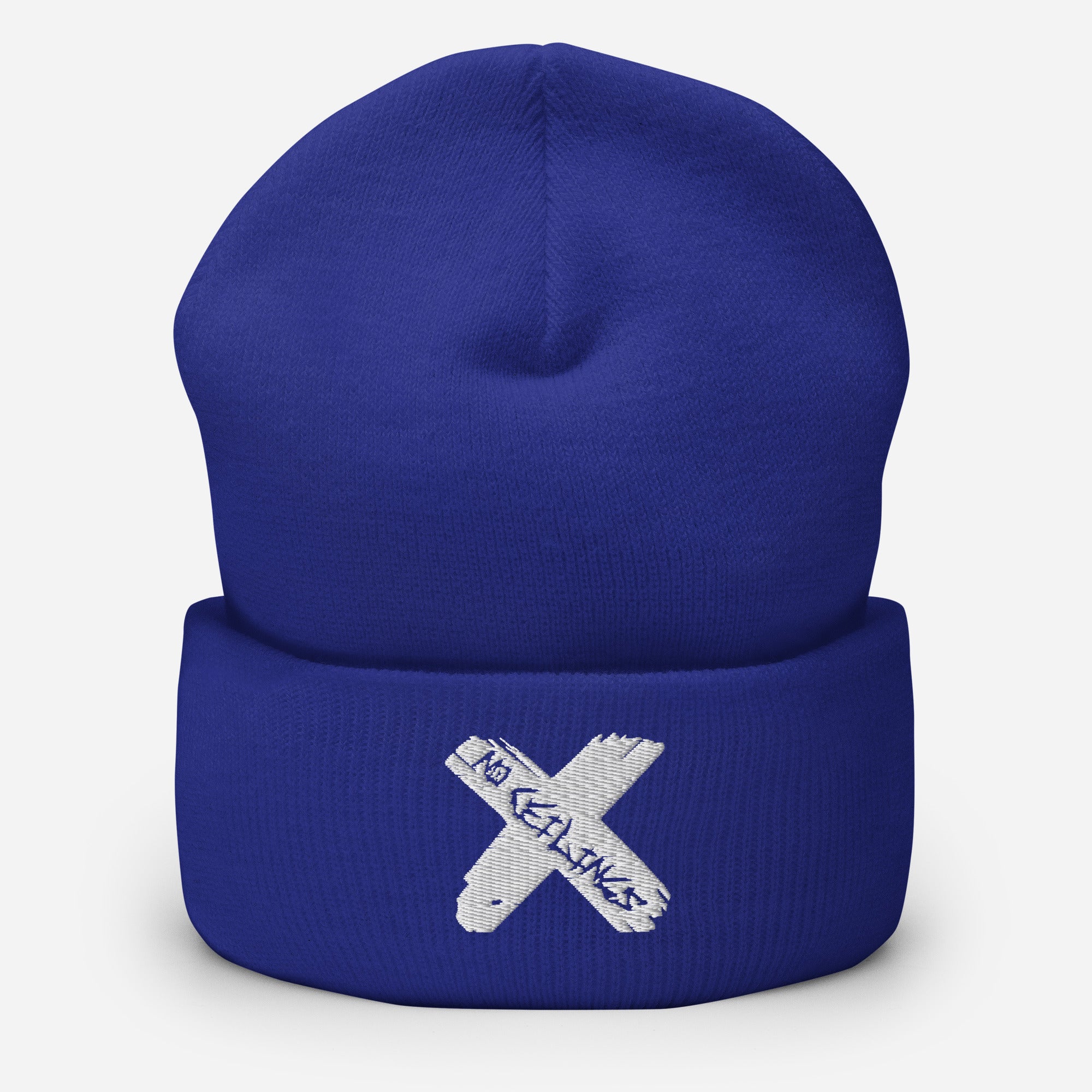 X style Cuffed Beanie