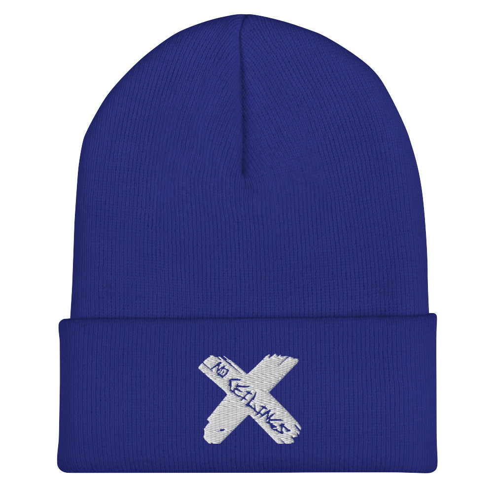 X style Cuffed Beanie