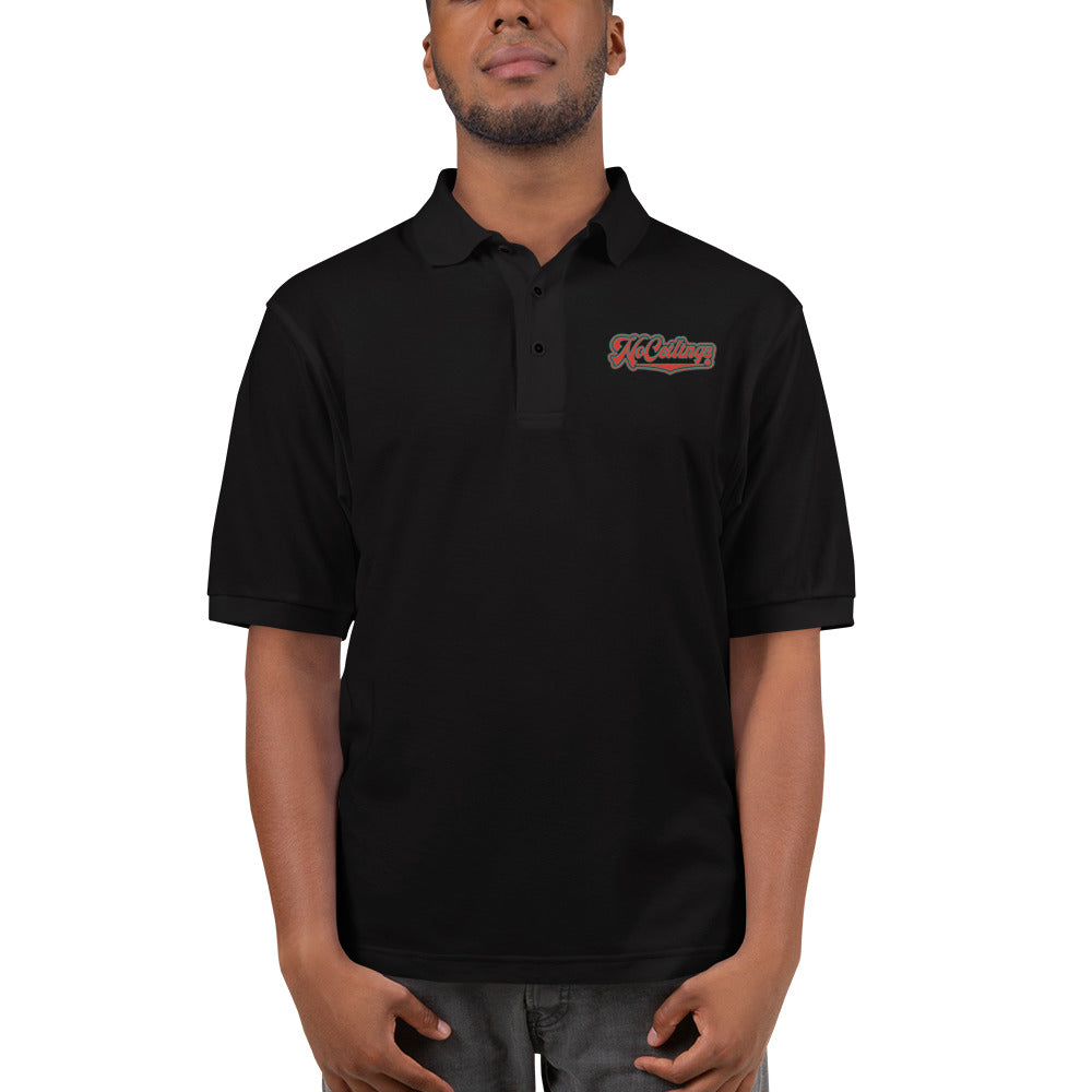 Grn/Red Noceilings Men's Premium Polo