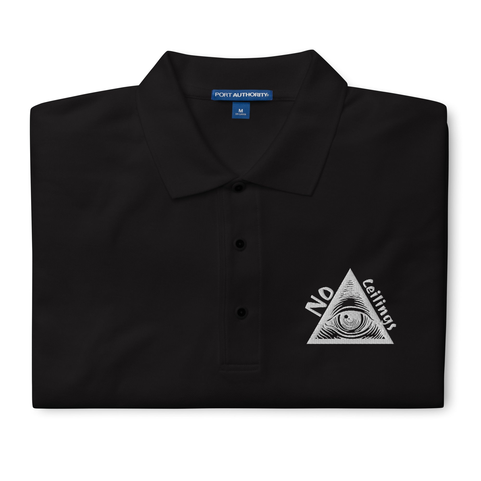 No Ceilings Pyramid Men's Premium Polo