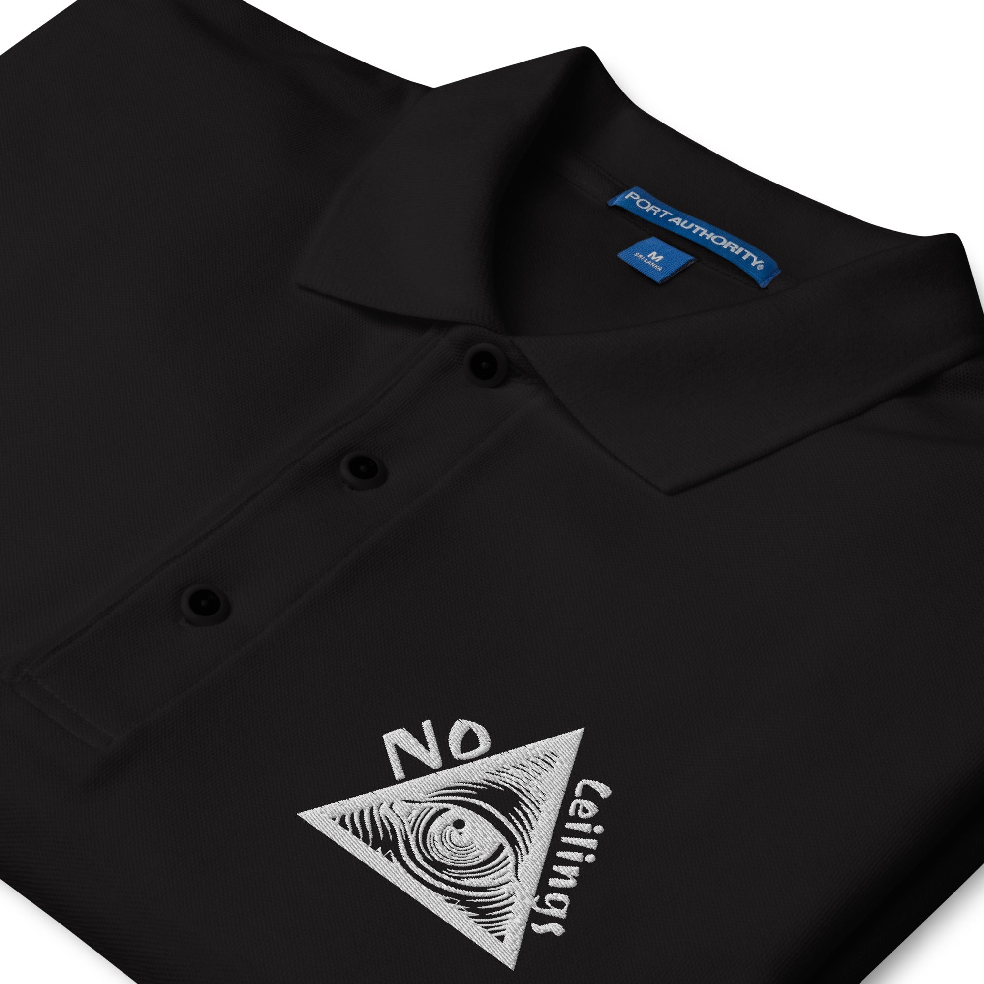 No Ceilings Pyramid Men's Premium Polo