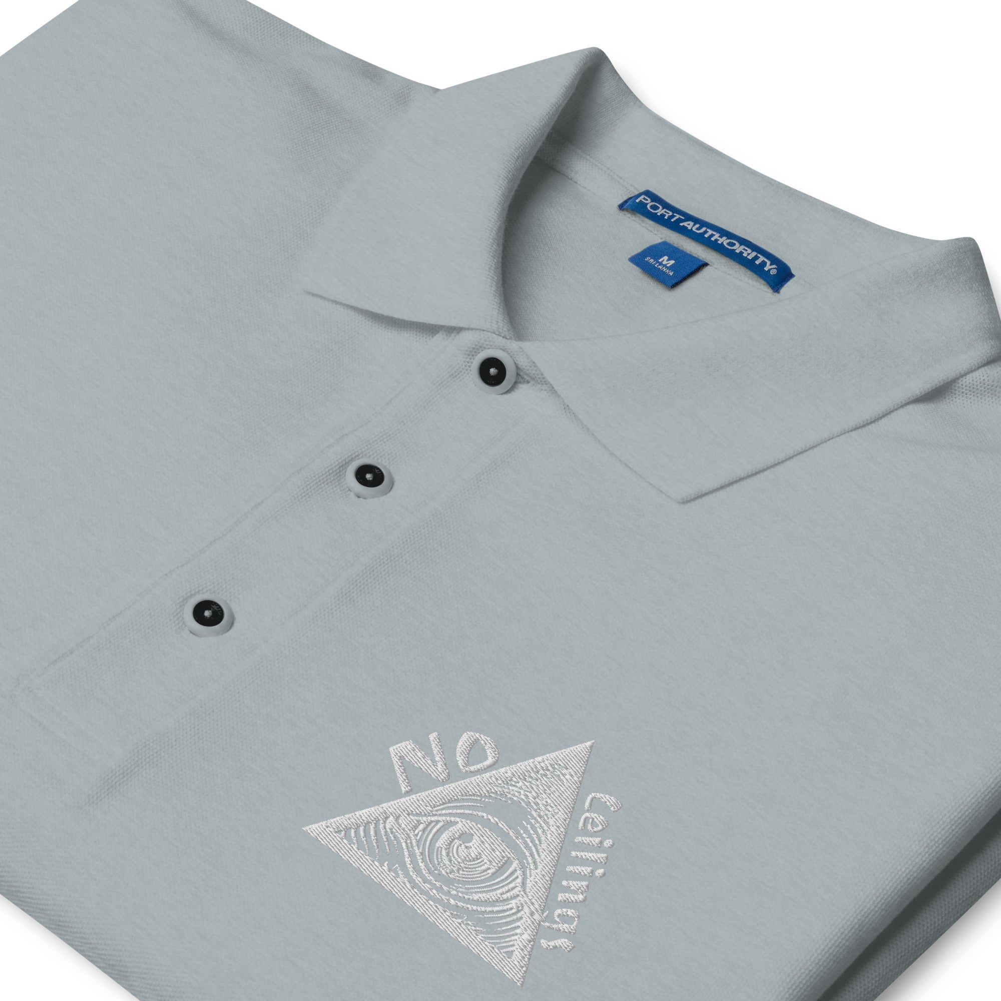 No Ceilings Pyramid Men's Premium Polo